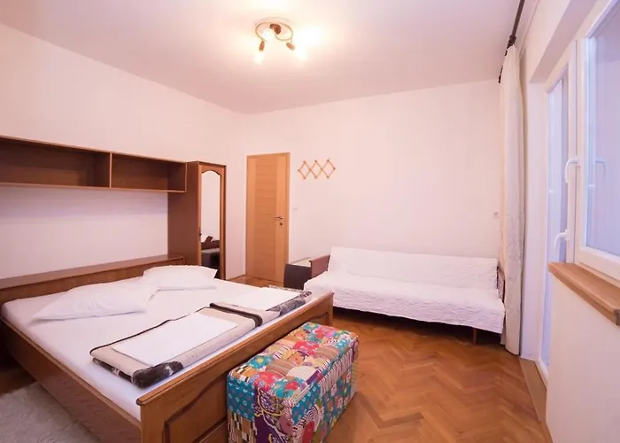 In With Sea View, Balcony, Air Conditioning, Wifi Apartament Kampor